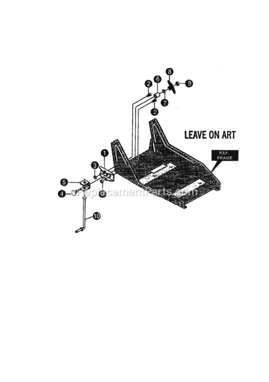 Page B Diagram and Parts List for 536797572  Craftsman Edger