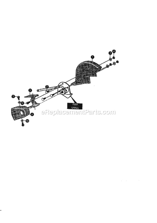 Page C Diagram and Parts List for 536797572  Craftsman Edger
