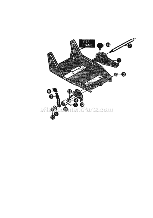 Page I Diagram and Parts List for 536797572  Craftsman Edger