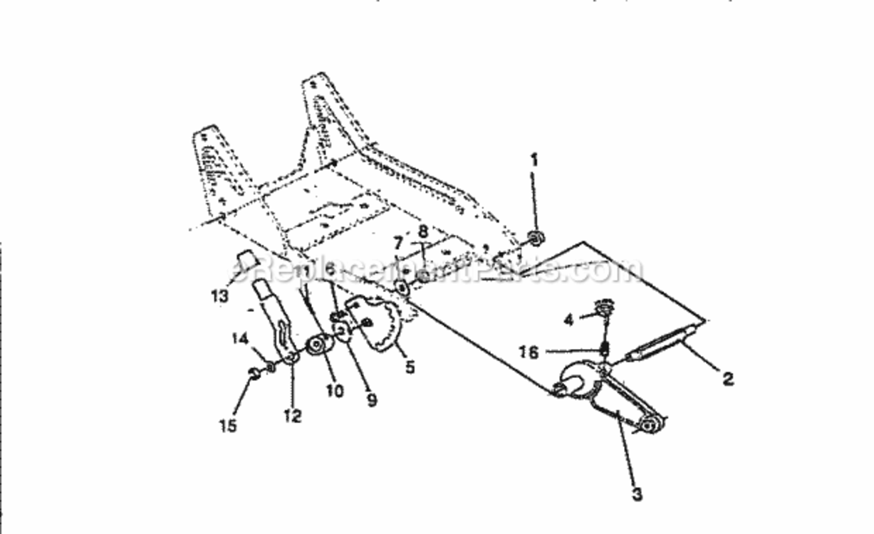 Page J Diagram and Parts List for 536797580  Craftsman Edger
