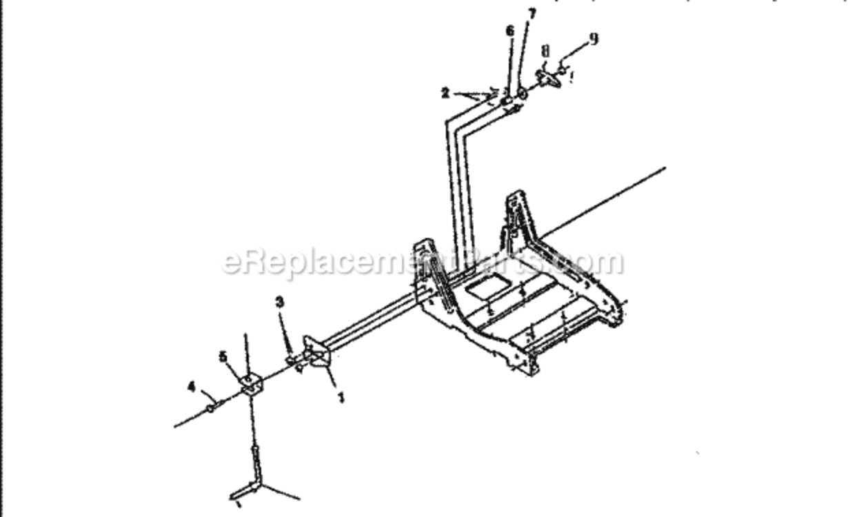 Page B Diagram and Parts List for 536797580  Craftsman Edger
