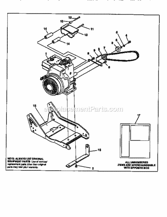 Page A Diagram and Parts List for 536797581  Craftsman Edger