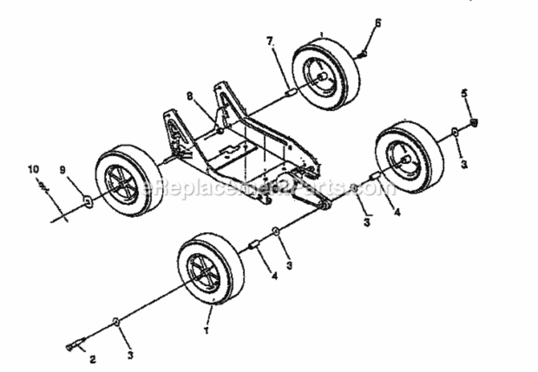 Page F Diagram and Parts List for 536797581  Craftsman Edger