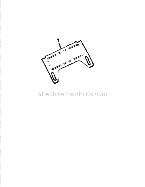 Page G Diagram and Parts List for 536797581  Craftsman Edger