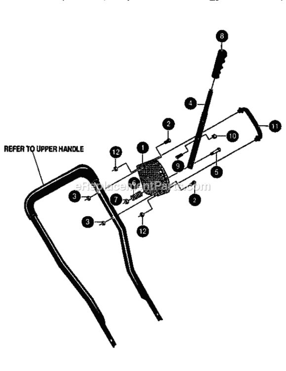 Page I Diagram and Parts List for 536797581  Craftsman Edger