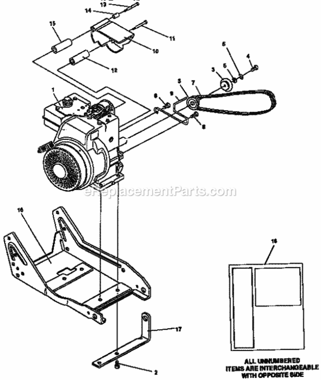 Page A Diagram and Parts List for 536797590  Craftsman Edger
