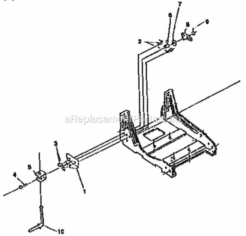 Page B Diagram and Parts List for 536797590  Craftsman Edger