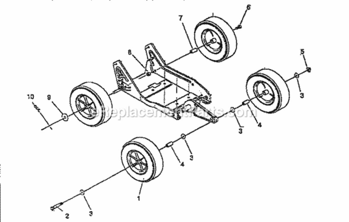 Page F Diagram and Parts List for 536797591  Craftsman Edger