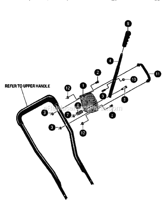 Page I Diagram and Parts List for 536797591  Craftsman Edger