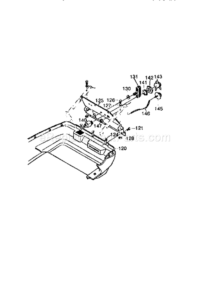 Control Panel Diagram and Parts List for 536884581  Craftsman Snow Blower
