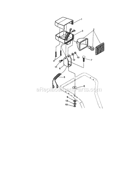 Page N Diagram and Parts List for 536886331  Craftsman Snow Blower