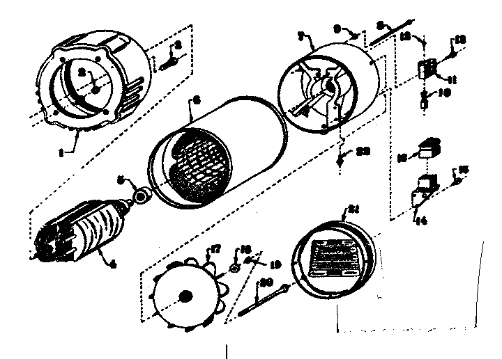 Alternator Diagram and Parts List for 580320730  Craftsman Engine