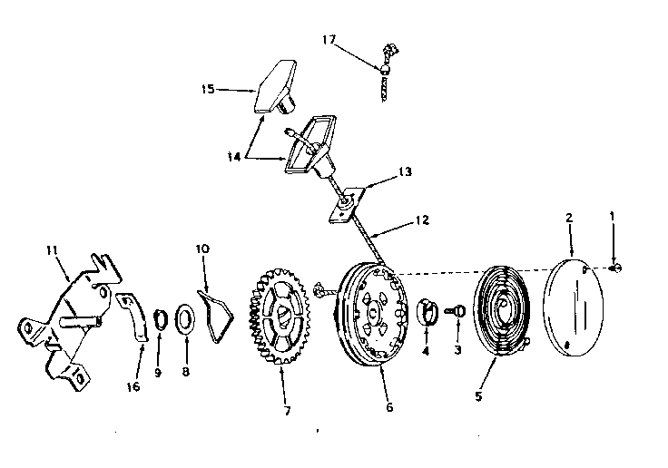 Side Mount Rewind Starter No. 590429a Diagram and Parts List for 143194062  Craftsman Engine