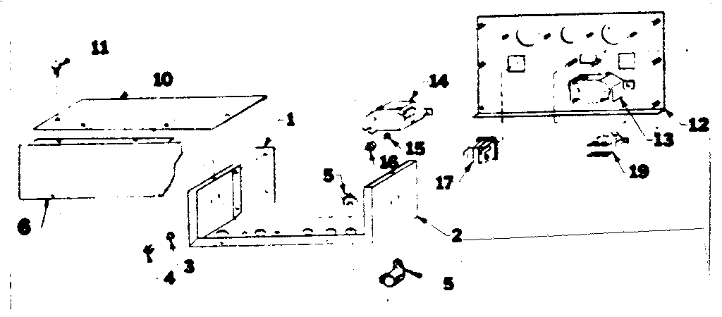 Connection Panel Diagram and Parts List for 580320910  Craftsman Engine