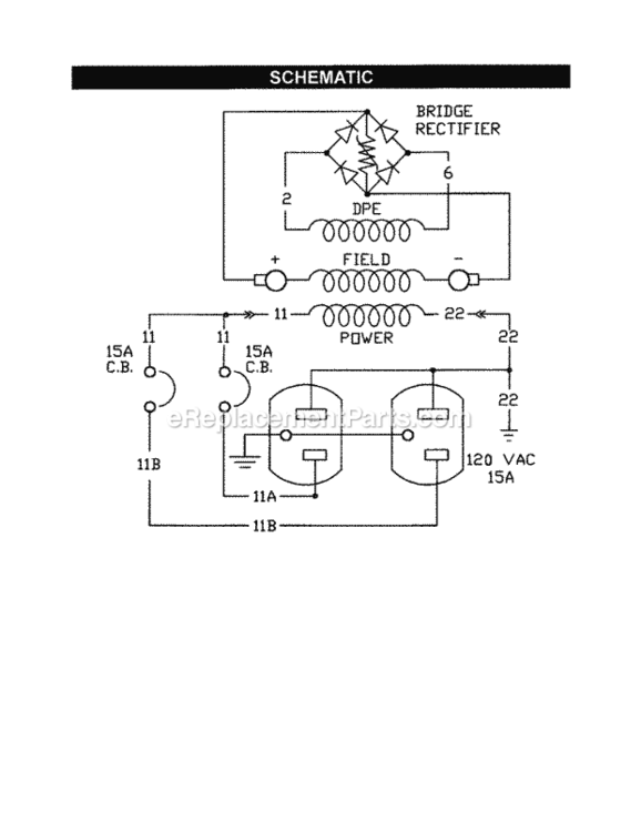 Page C Diagram and Parts List for 580323300  Craftsman Generator