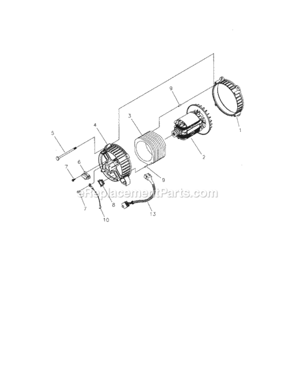 Page C Diagram and Parts List for 580323602  Craftsman Generator