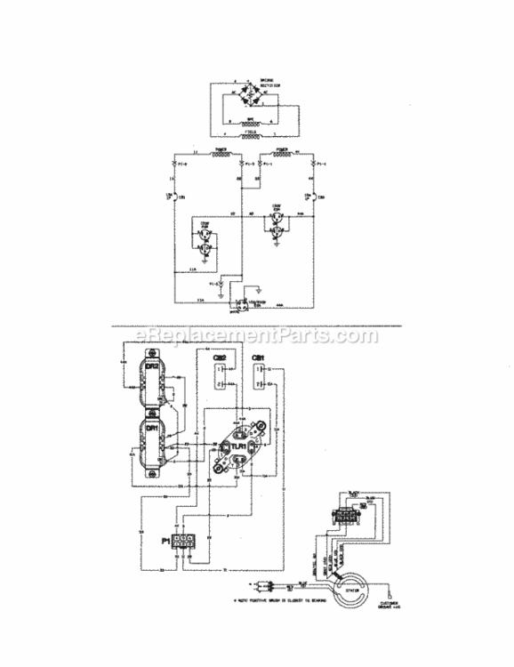 Page E Diagram and Parts List for 580323602  Craftsman Generator