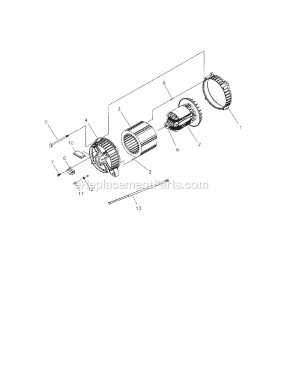 Page C Diagram and Parts List for 580326311  Craftsman Generator