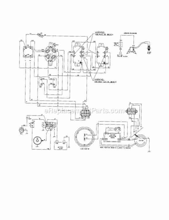 Page F Diagram and Parts List for 580326311  Craftsman Generator