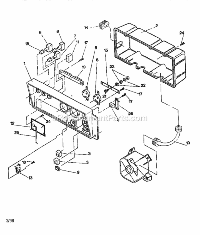 Page A Diagram and Parts List for 580326740  Craftsman Generator