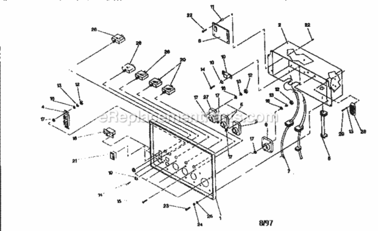 Page A Diagram and Parts List for 580327070  Craftsman Generator