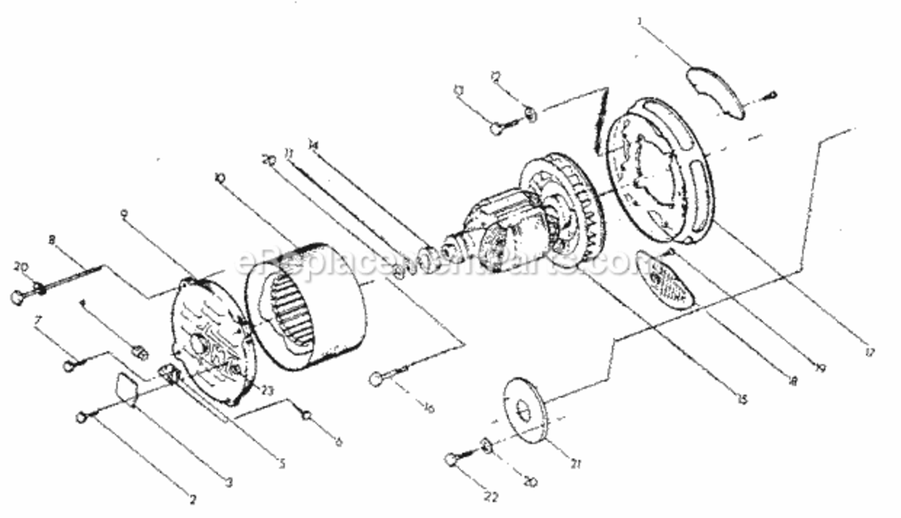 Page A Diagram and Parts List for 580327071  Craftsman Generator