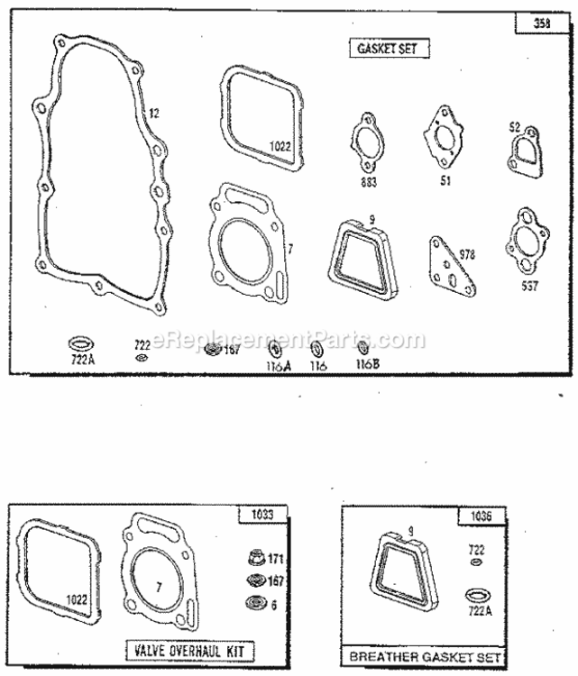 Page I Diagram and Parts List for 580327071  Craftsman Generator