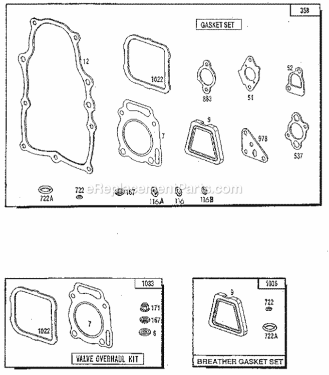 Page I Diagram and Parts List for 580327072  Craftsman Generator