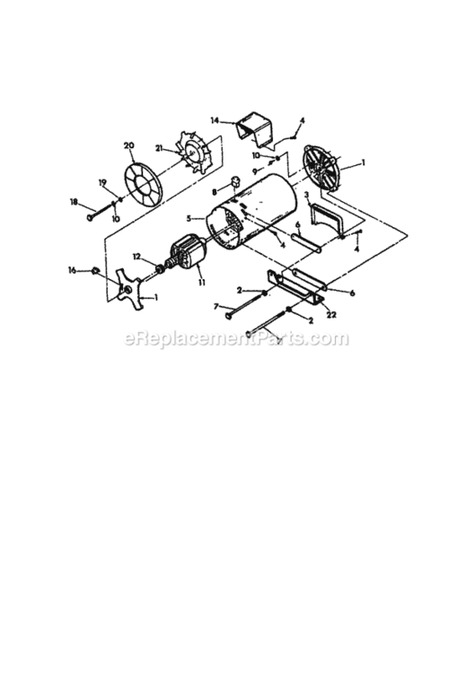 Page B Diagram and Parts List for 580327150  Craftsman Generator