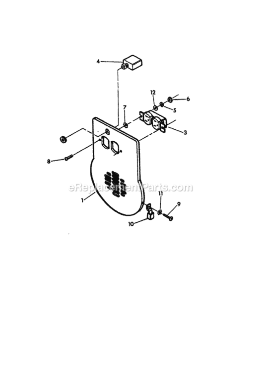Page C Diagram and Parts List for 580327150  Craftsman Generator