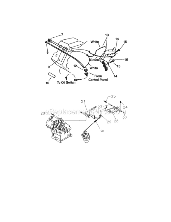 Page D Diagram and Parts List for 580327181  Craftsman Generator