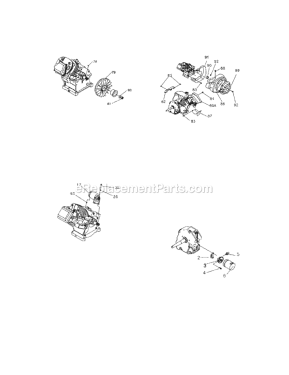 Page E Diagram and Parts List for 580327181  Craftsman Generator