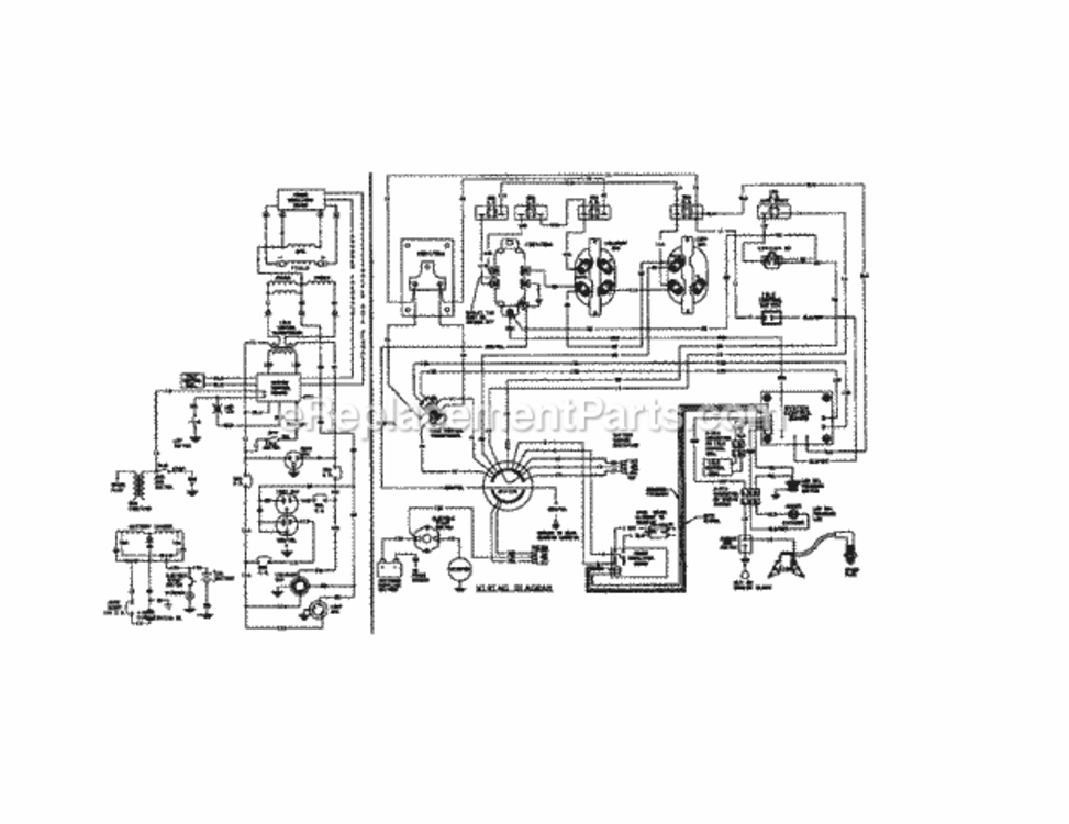 Page H Diagram and Parts List for 580327181  Craftsman Generator