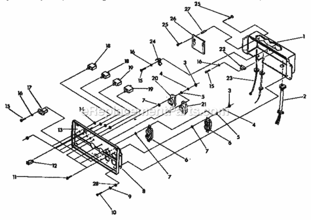 Page A Diagram and Parts List for 580327280  Craftsman Generator