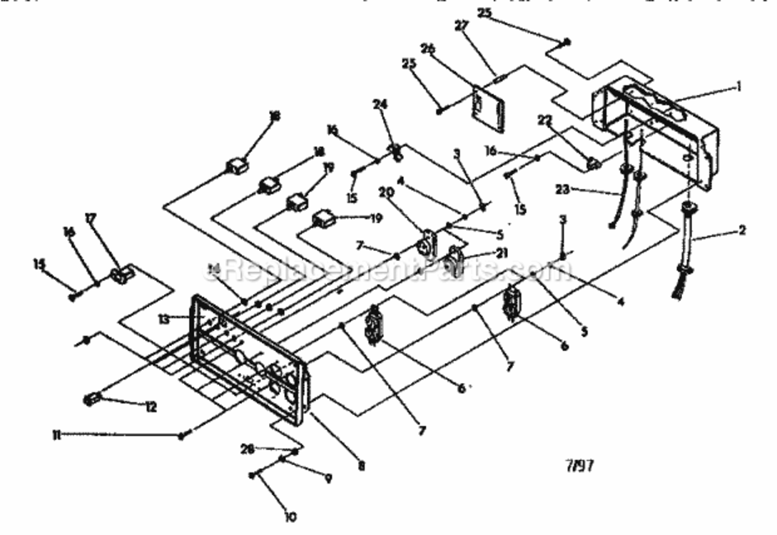 Page A Diagram and Parts List for 580327281  Craftsman Generator