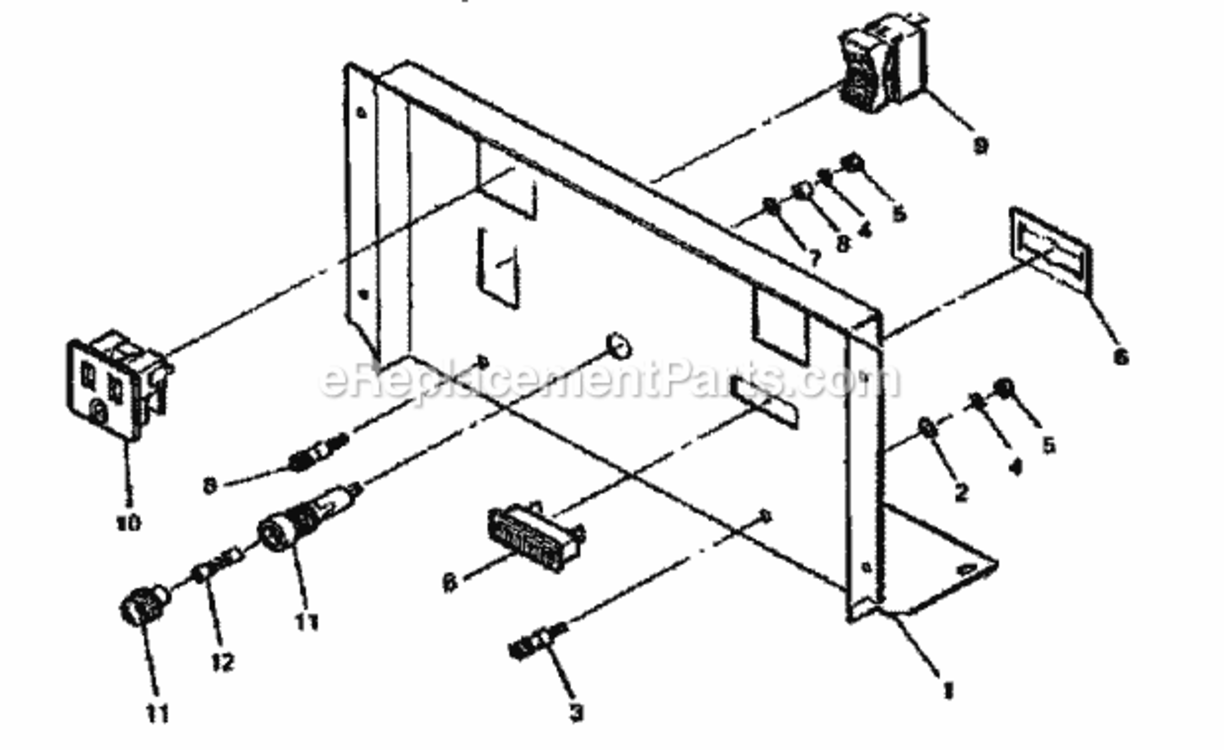 Page D Diagram and Parts List for 580327520  Craftsman Generator