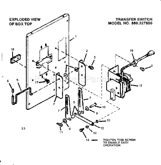 Page B Diagram and Parts List for 580327850  Craftsman Paint Sprayer