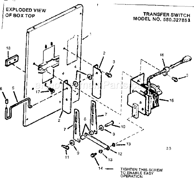 Page B Diagram and Parts List for 580327851  Craftsman Paint Sprayer