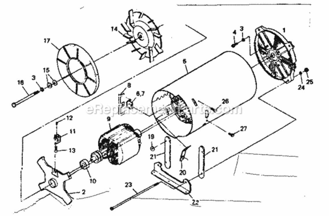 Page A Diagram and Parts List for 580328241  Craftsman Generator
