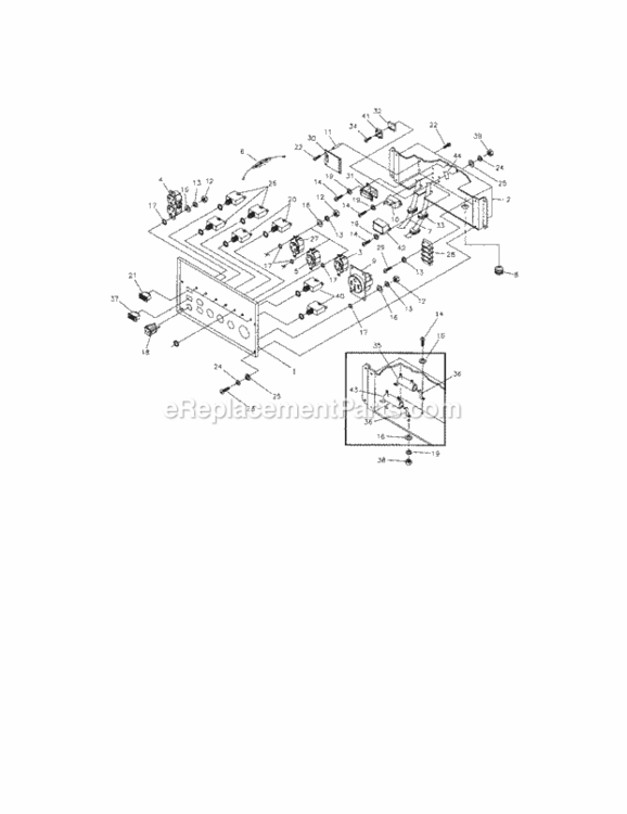 Page B Diagram and Parts List for 580328310  Craftsman Generator