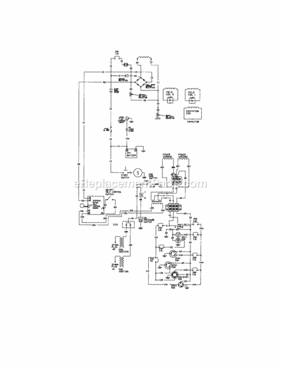 Page F Diagram and Parts List for 580328310  Craftsman Generator