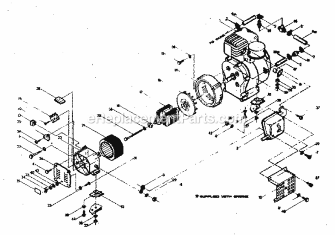 Page A Diagram and Parts List for 580328331  Craftsman Generator