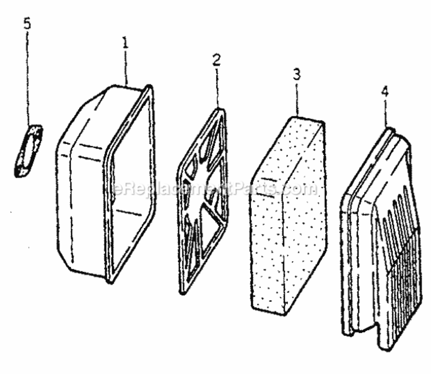 Page D Diagram and Parts List for 580328340  Craftsman Generator