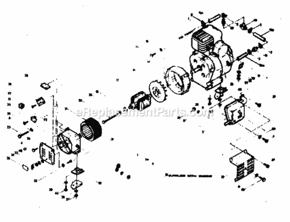 Page A Diagram and Parts List for 580328341  Craftsman Generator