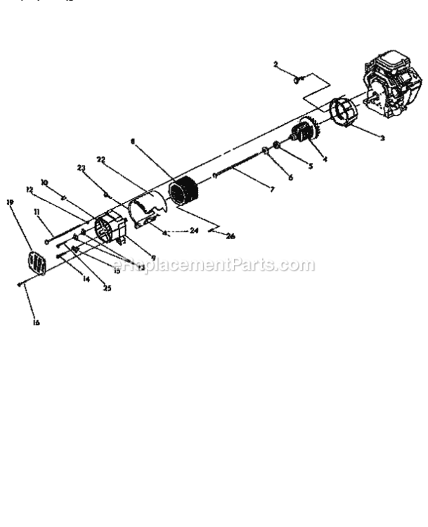 Page D Diagram and Parts List for 580328390  Craftsman Generator
