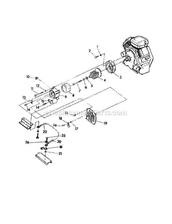 Page C Diagram and Parts List for 580328392  Craftsman Generator