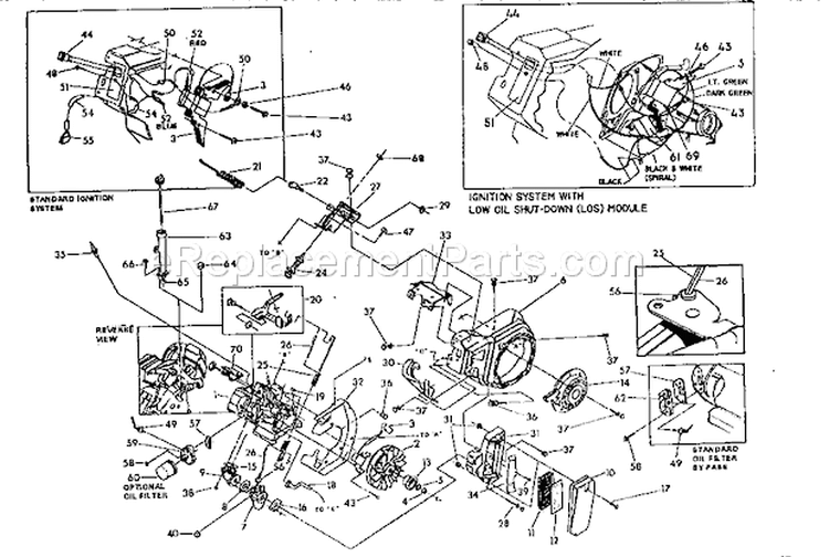 Page B Diagram and Parts List for 580742651  Craftsman Pressure Washer