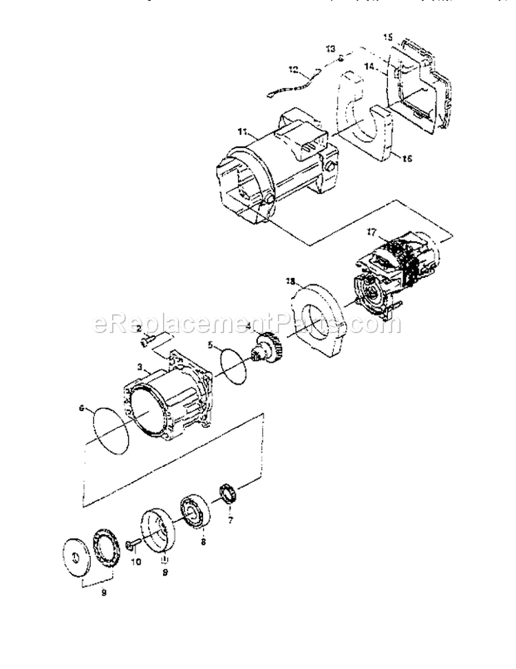 Page B Diagram and Parts List for 580751330  Craftsman Pressure Washer