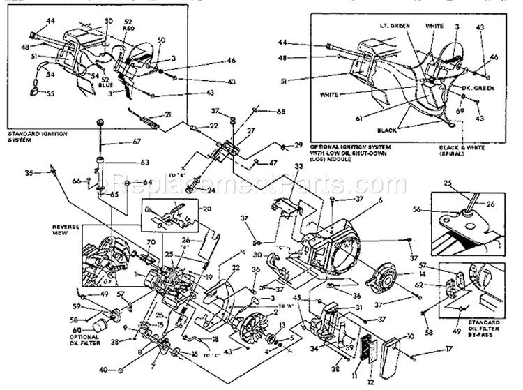 Page D Diagram and Parts List for 580751650  Craftsman Pressure Washer
