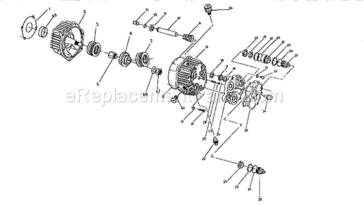 Page B Diagram and Parts List for 580751651  Craftsman Pressure Washer